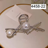 Impression Pack of 12 Pcs ( K – Style Pearl Diamond) Hair  Metal Hair Clutcher    Hair Clip High  Quality / Clutcher  for Woman.